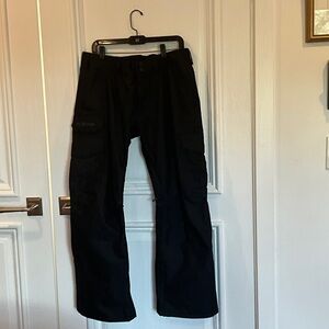 Burton Men's Black Cargo Pants